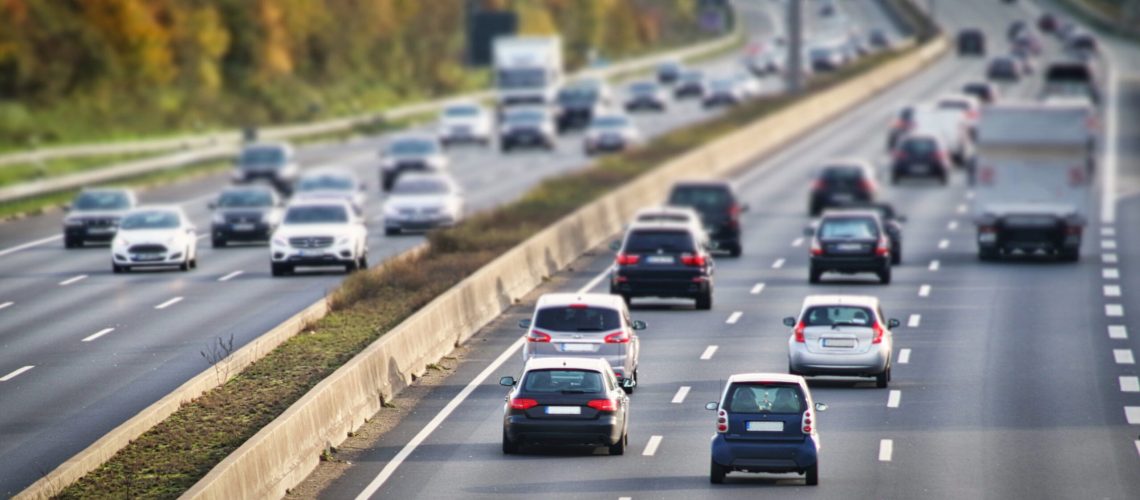 In NRW sind die Autobahnen immer stark befahren